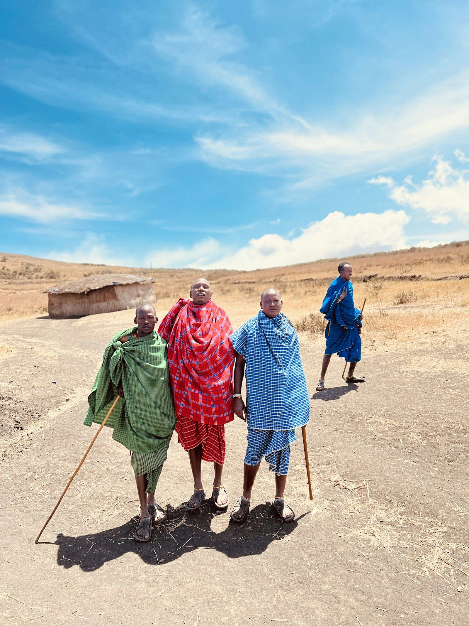 Maasai cultural performance in East Africa